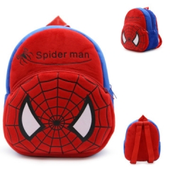 Superman schoolbag for Toddler Kids Children Boy Girl Plush Cartoon Backpack Rucksack School Bags Batman Bag Toys