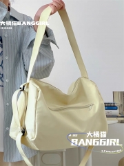 Yellow Large Capacity Fitness Bag