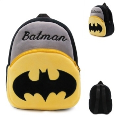 Superman schoolbag for Toddler Kids Children Boy Girl Plush Cartoon Backpack Rucksack School Bags Batman Bag Toy