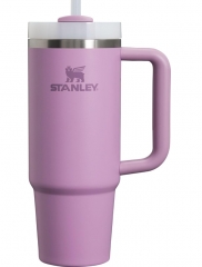 Stanley Quencher H2.0 FlowState Stainless Steel Vacuum Insulated Tumbler with Lid and Straw for Water, Iced Tea or Coffee, Smoothie and More, Lilac, 30oz