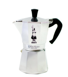 moka pot of coffee