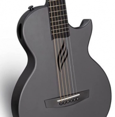 black guitar