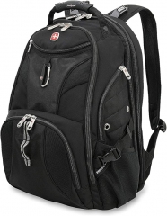 SwissGear 1900 Scansmart TSA 17 Laptop Backpack, Black, 19-Inch