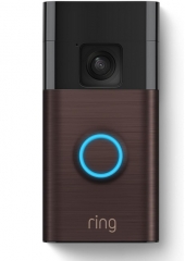 All-new Ring Battery Doorbell — Now with 66% more coverage, Head-to-Toe Video, Live View with Two-Way Talk, and Motion Detection & Alerts (2024 release), Venetian Bronze