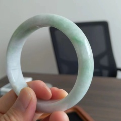 Jade Bracelet - Natural , Delicate and Smooth, Light Color, Inheriting Classic Style, Enhancing Aura