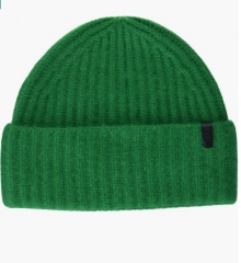 Vince Women's Boiled Cashmere Chunky Half Cardigan Knit Hat