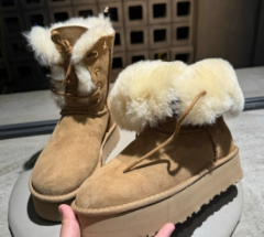 2024 New Winter Fairy Thick-soled Snow Cotton Fashion Women's Snow Boots