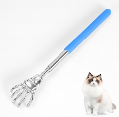 Interactive Cat Toys, Retractable Cat Teaser Wand Toys, Grooming Comb for Cats Dogs, Telescopic Play Toys for Indoor Cats Dogs Funny Kitten Toy