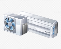 Haier air conditioner's new level of cooling and heating household wall-mounted smart WIFI has a large air volume of 50PAA
