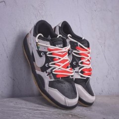 SWEET OFFICAL STORE EaseStride Low-height (1cm -3cm) Geometric-patterned Synthetic Rubber Lace-up Casual Shoes with Mesh (Air Mesh) in Black,Pink and White for Spring and Autumn