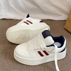 New Chinese style chubby bread shoes for sports and leisure, versatile student board shoes