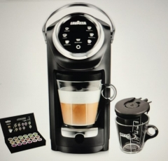 Lavazza Expert Coffee Bundle Classy Plus All-In-One Machine LB 400 + 1 Welcome Kit Pack of 36 Mixed Capsules + 1 Extra Vessel