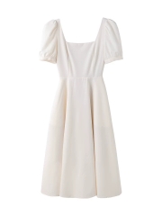 Simple Fashion Women's Professional Office Dress Maxi Dress