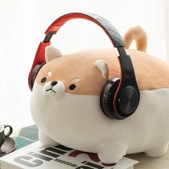 Auspicious beginning Shiba Inu Stuffed Animal Plush - 15.8'' Cute Corgi Dog Pillow and Toy, Soft Anime Kawaii Christmas Birthday Gifts for Boys and Girls Stuffed Animals Kawaii Dec
