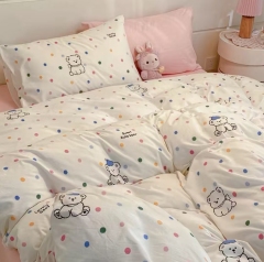 Super soft washed cloud cotton 4-piece set