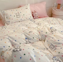 Super soft washed cloud cotton 4-piece set