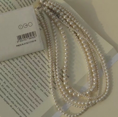 Wulin's pearl necklace, luxurious and elegant