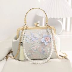 Exquisite Embroidered Handbag