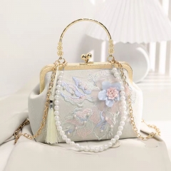 Exquisite Embroidered Handbag