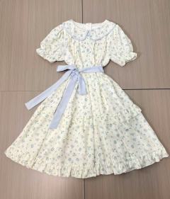 Children's short lace dress