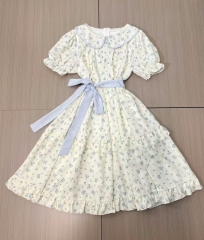 Children's short lace dress