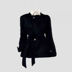 Za shopping mall withdrawal cabinet fake two new all-match black rose suit jacket women wearing college wind suit