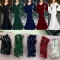 Little black dress French retro waist slimming long sleeve velvet dress female autumn and winter high-grade