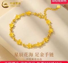 Zhou Sheng Sheng  Jewellery Gold Necklace