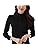 Womens Vintage Victorian Pleated Button Down Shirt Long Sleeve Stretch Blouse