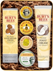 Burt's Bees Christmas Stocking Stuffers Gift Set - 6 Classic Products