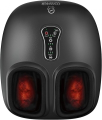 COMFIER Shiatsu Foot Massager with Heat, Vibration,Rolling Compression Feet Massager Machine,Gifts for Her,Him Fits Size up to 13“ Multiple Modes
