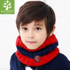 Children scarves winter new boy wind and warm cross scarf little boy carton scarf