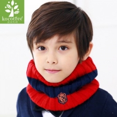 Children scarves winter new boy wind and warm cross scarf little boy carton scarf