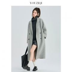 EYWGlacier Bluegrass Women's Outerwear 2024 New Winter Fashion Young Eco-Friendly Fox Fur CoatW4W