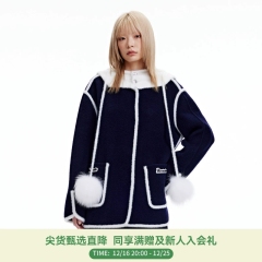 QRQ3RRQRQ3 New Winter Fashion Young Eco-Friendly Fox Fur Coat