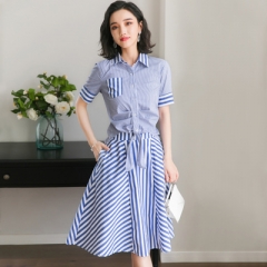 Blue lady skirt