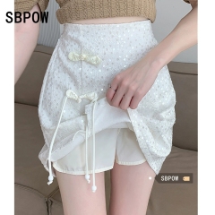 QRQWomen's black retro round-neck intarsia knit pullover sweater new arrivals for autumn and winter 2024