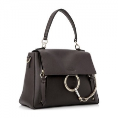 High-grade exotic niche black bag ladies new Joker Message bag fashion handbag