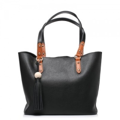 High-grade exotic niche black bag ladies new Joker Message bag fashion handbag