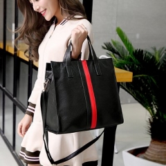High-grade exotic niche black bag ladies new Joker Message bag fashion handbag
