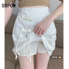 YTWA4W4Women's black retro round-neck intarsia knit pullover sweater new arrivals for autumn and winter 2024SW