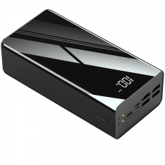 Auttkx 0504 Powerbank Portable Charger 50000mAh Power Bank 10W Fast Charging, 4 USB Outputs PD External Backup Charger Cell Phone USB C Battery Pack Compatible with iPhone Tablets