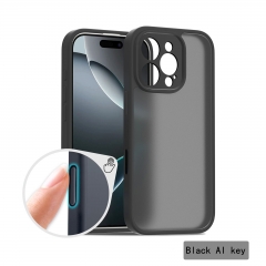 CasaLux0526 Skin-sensitive acrylic magnetic shell for apple 16 mobile phone shell iphone16promax smart key protective sleeve