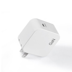 SparkTech0502White 65w Gallium nitride charger pd Fast charger for Apple mobile phone computer power adapter