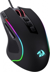 Radiate0146 Redragon M612 Predator RGB Gaming Mouse, 8000 DPI Wired Optical Mouse with 11 Programmable Buttons & 5 Backlit Modes, Software Supports DIY Keybinds Rapid Fire Button