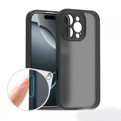 Pulse0244Skin sensitive acrylic magnetic case suitable for Apple 16 phone case, iPhone 16 Promax dynamic button protection