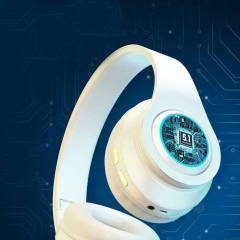 Pulse0244New cross-border B39 luminous wireless Bluetooth headphones, over-ear type, foldable, with card insertion function for calls.