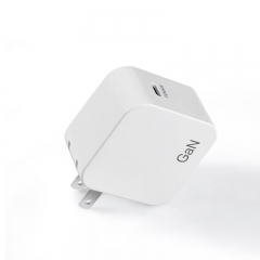 Sage0419 65W Ultra-Fast Charger Foldable Plug Multi-Device Charging (2x USB-C + 1x USB-A) for iPhone & Android