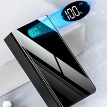 Large capacity power bank 50000mAh mirror screen digital display mobile power bank Powerbank factory wholesale
