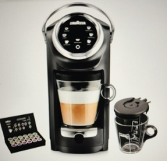 Lavazza Expert Coffee Bundle Classy Plus All-In-One Machine LB 400 + 1 Welcome Kit Pack of 36 Mixed Capsules + 1 Extra Vessel